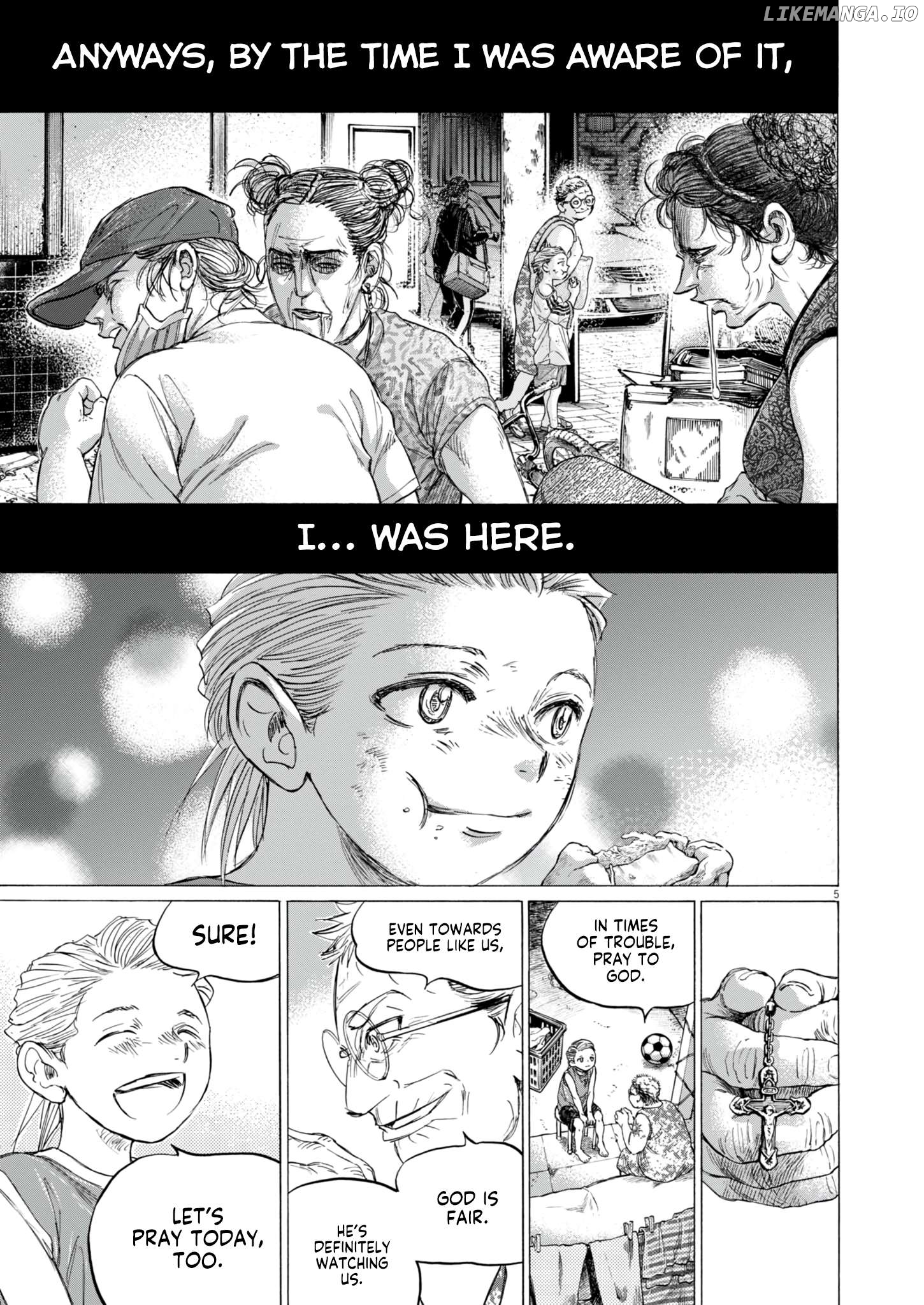 Ao Ashi, Chapter 388 image 06